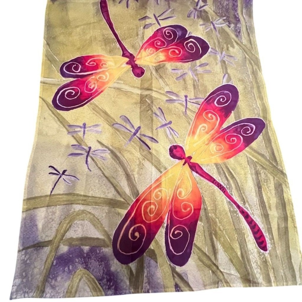 Anneunique Dragonfly Print Garden Flag Wreath House 12x18 Nature Theme nylon